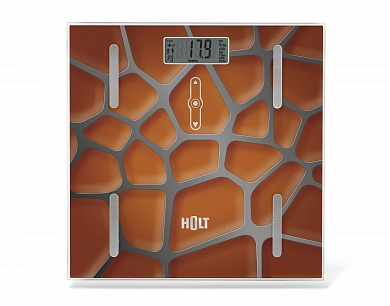 Весы напольные электронные HOLT HT-BS-011 оранжевые